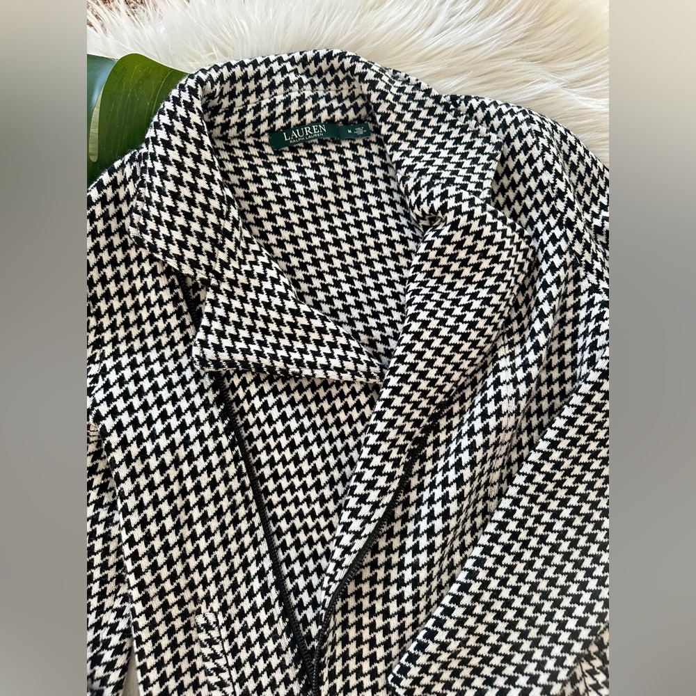 Chic Ralph Lauren Houndstooth Jacket - Picture 7 of 12